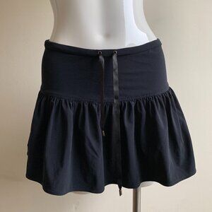 Sauvage "Le Mix" Black cover up swimsuit pull on skirt